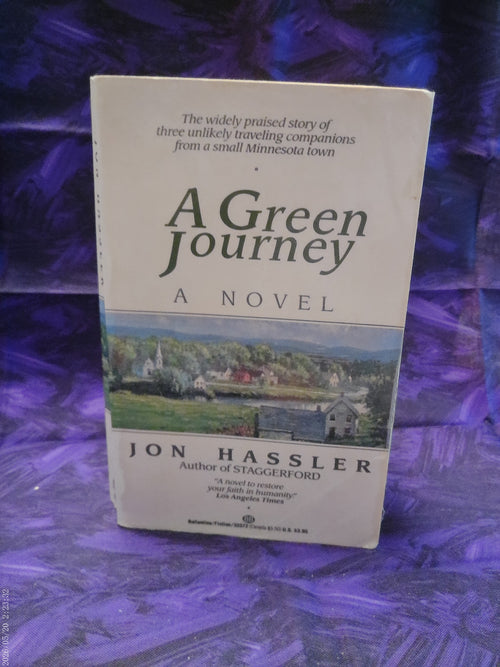 A Green Journey by Jon Hassler actual copy photo 1
