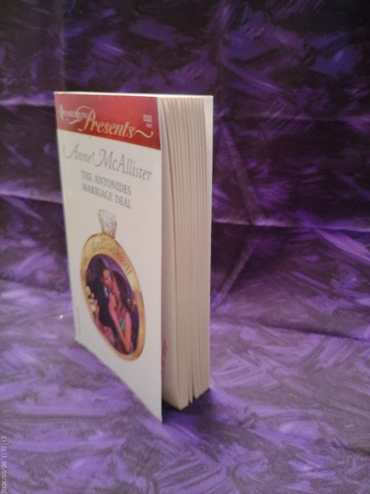 The Antonides Marriage Deal by Anne McAllister — actual copy photo