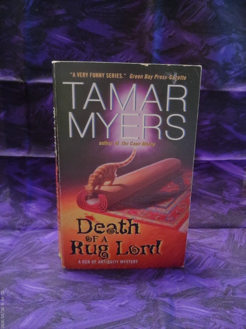 Death of a Rug Lord by Tamar Myers — front cover