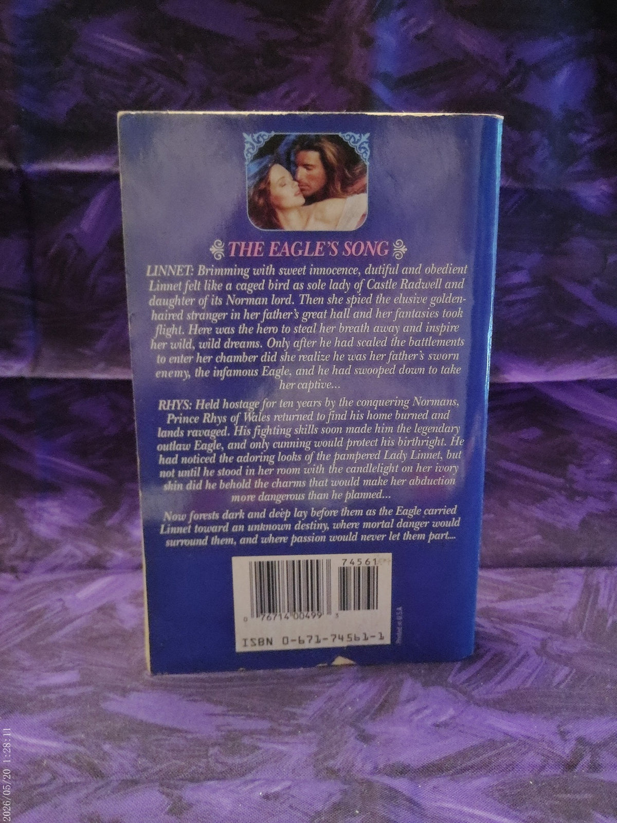 The Eagle's Song by Marylyle Rogers — back cover