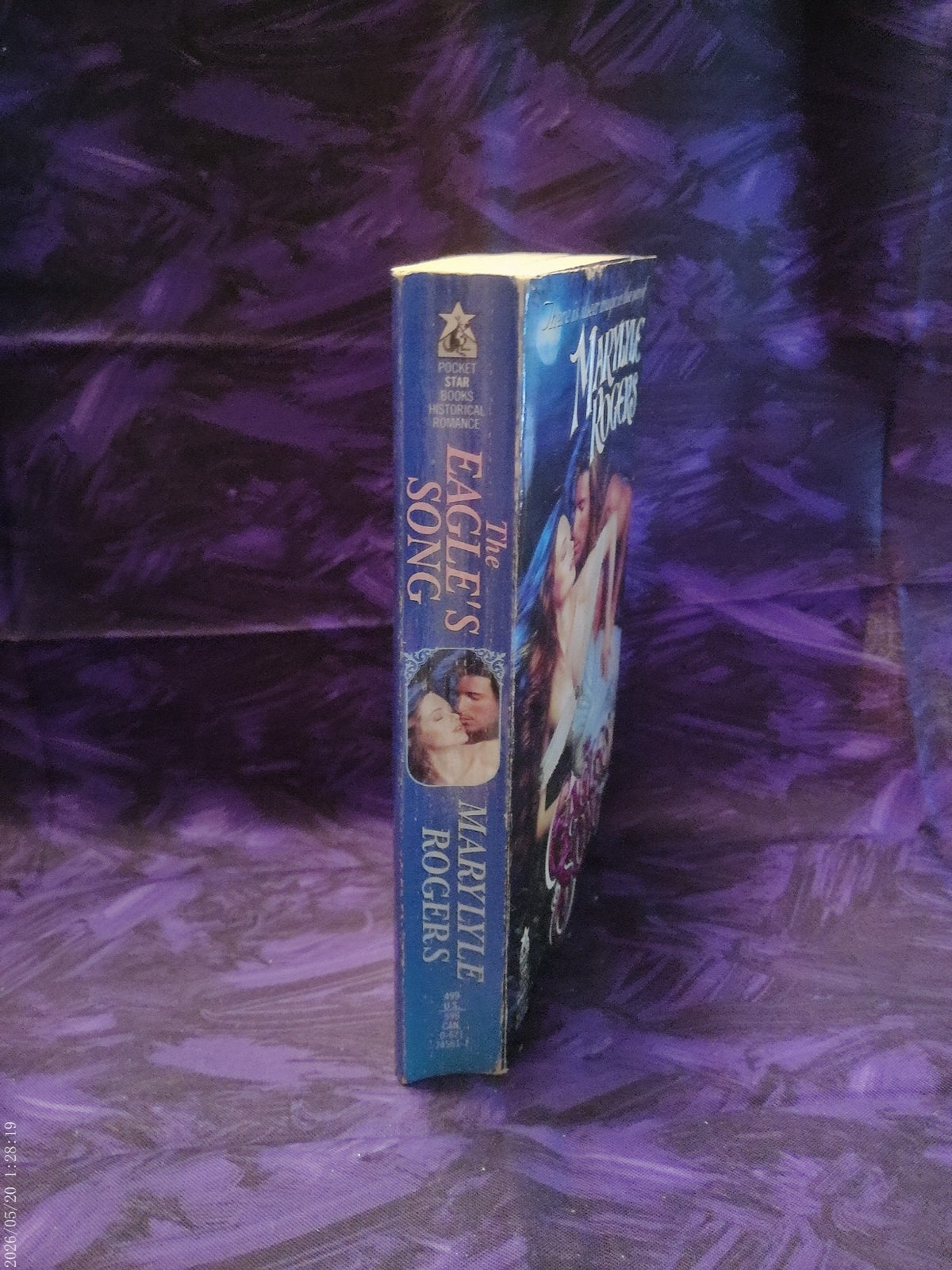 The Eagle's Song by Marylyle Rogers — spine