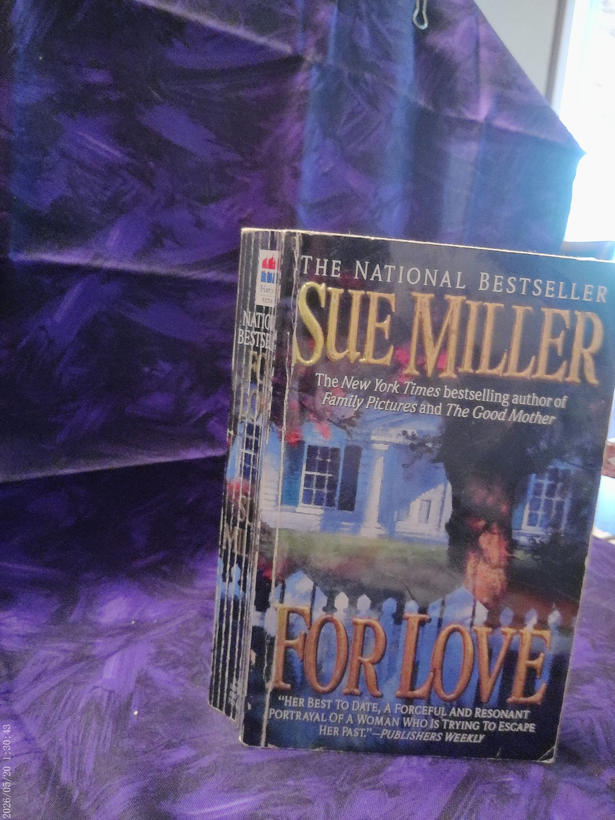 For Love by Sue Miller | Used Paperback — spine