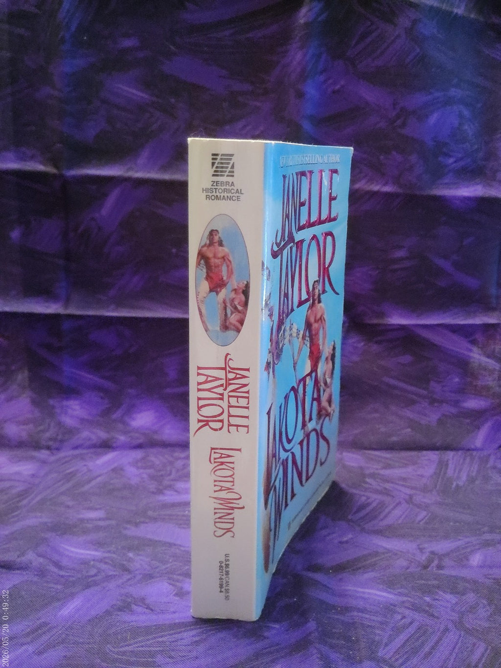 Lakota Winds by Janelle Taylor — spine
