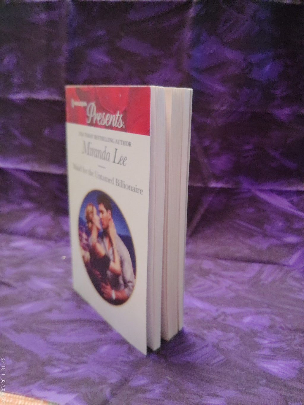 Maid for the Untamed Billionaire by Miranda Lee — actual copy photo