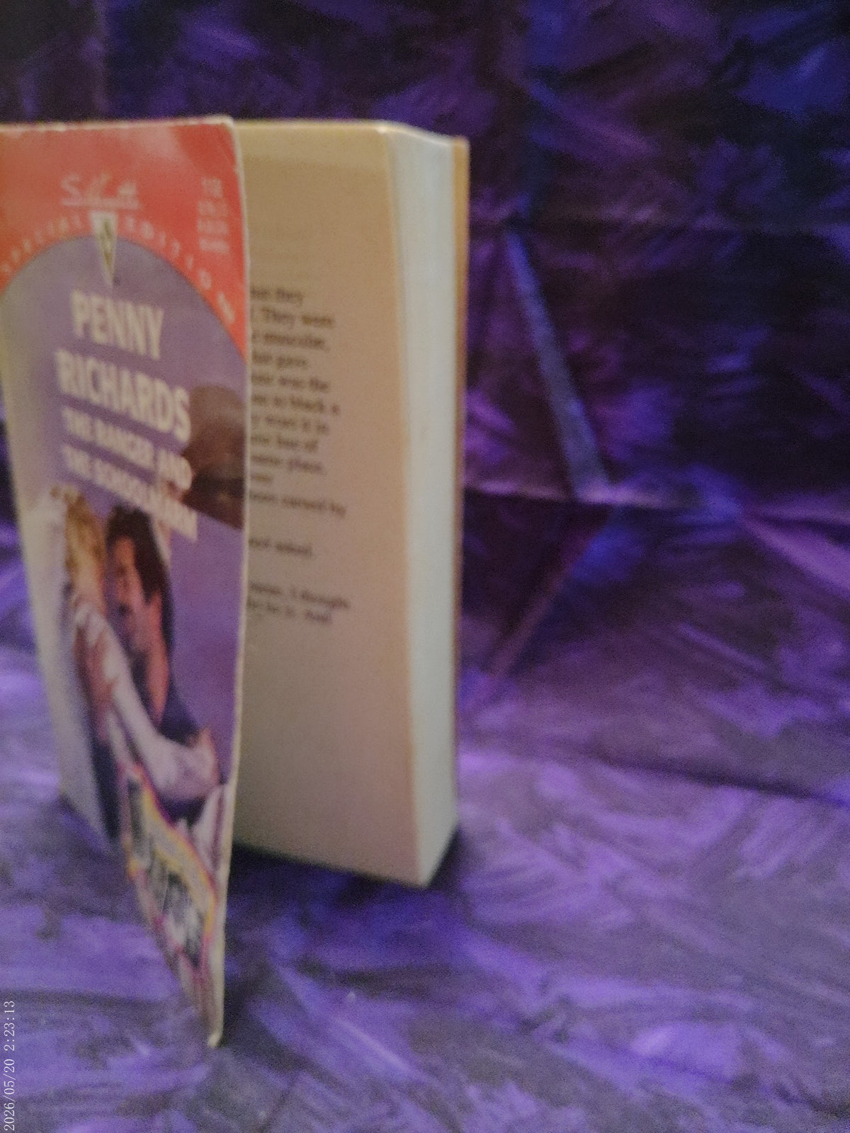 The Ranger and the Schoolmarm Penny Richards actual copy view 3