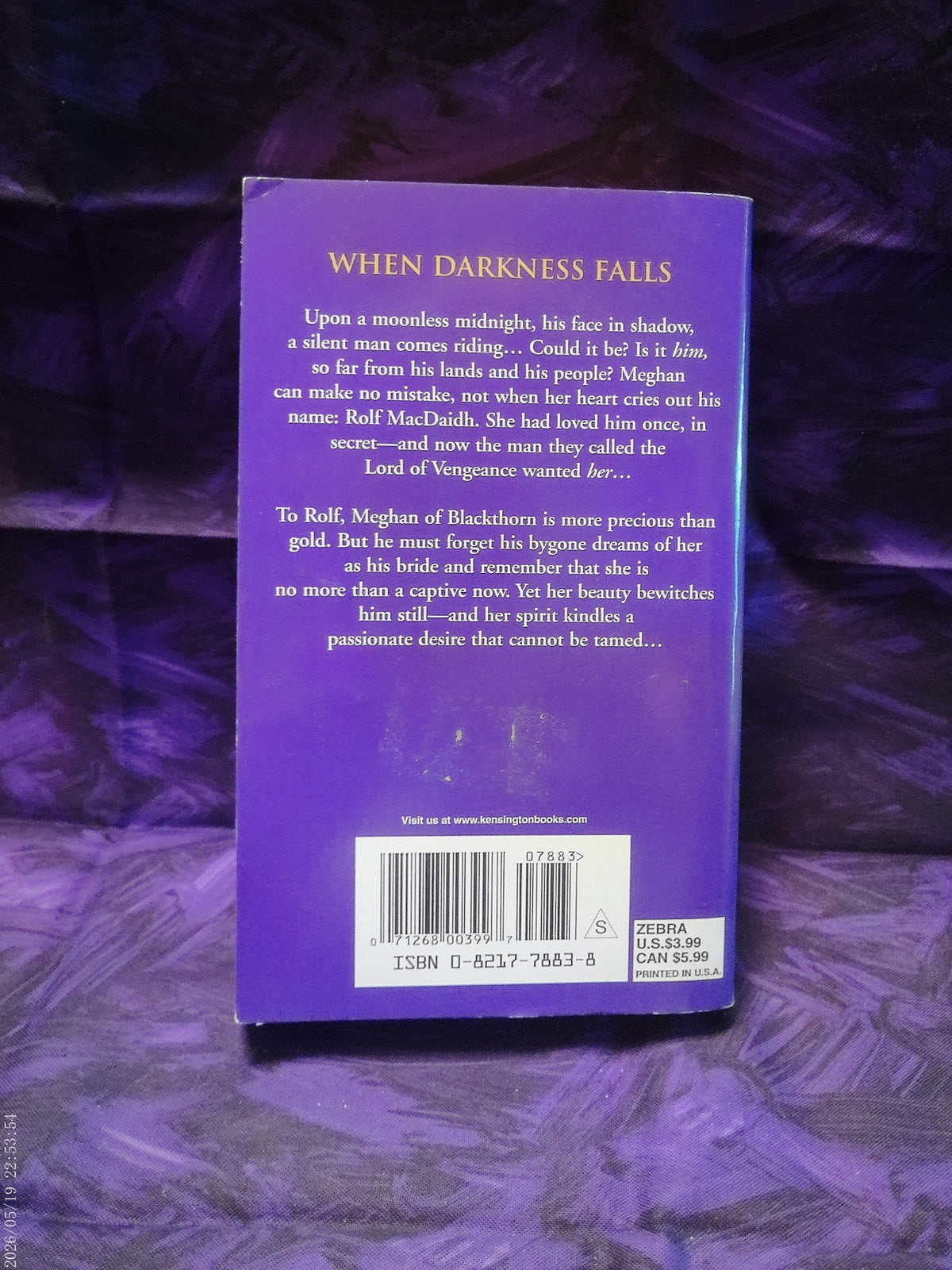 Risk Everything by Sophia Johnson - back cover