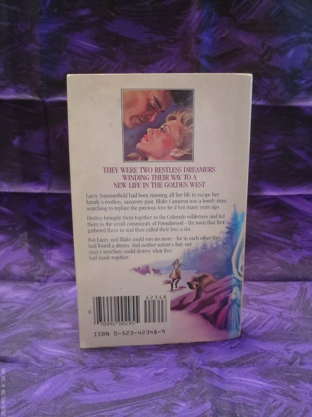 Summerfield by Lynda Trent — back cover