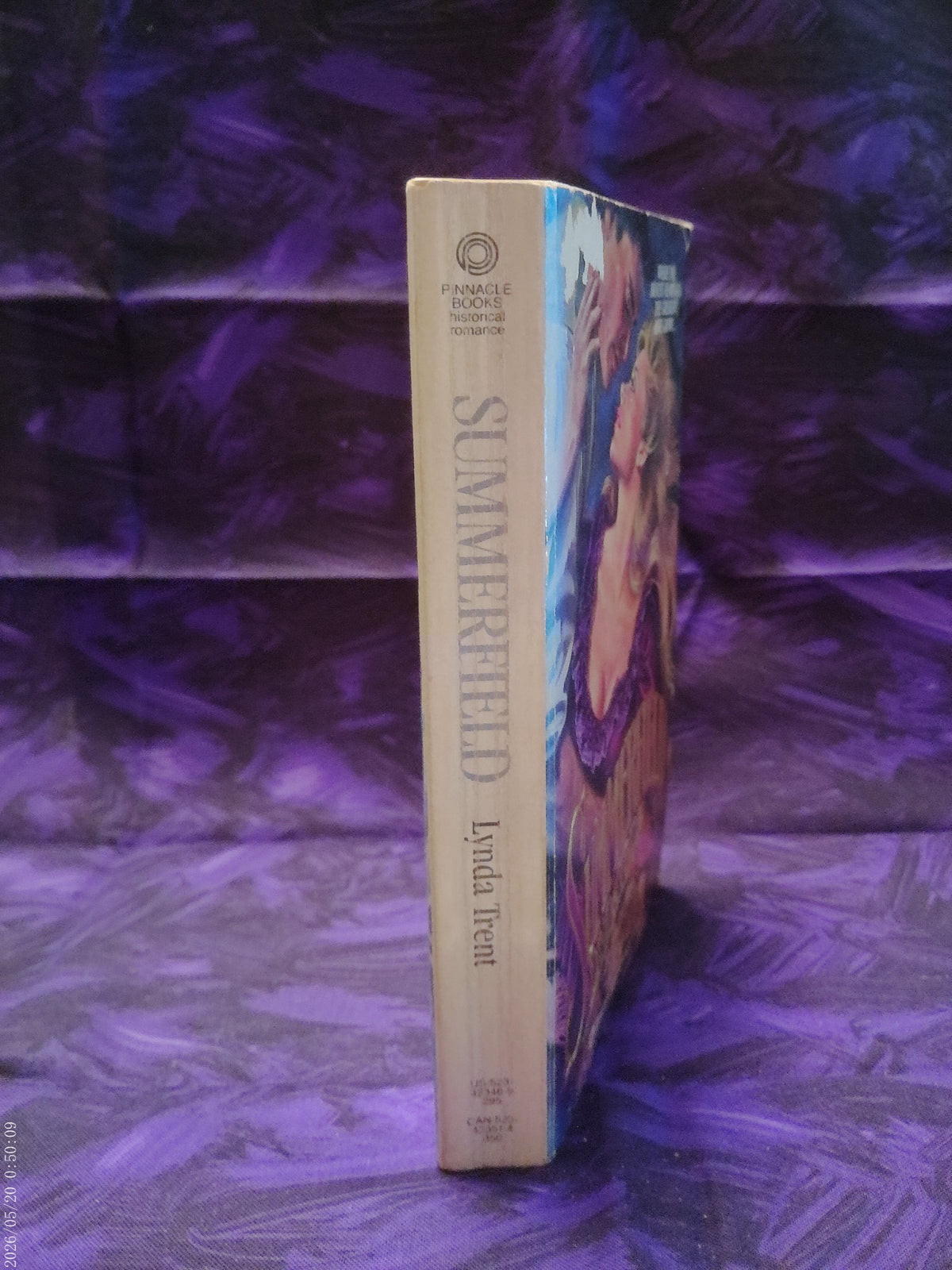Summerfield by Lynda Trent — spine