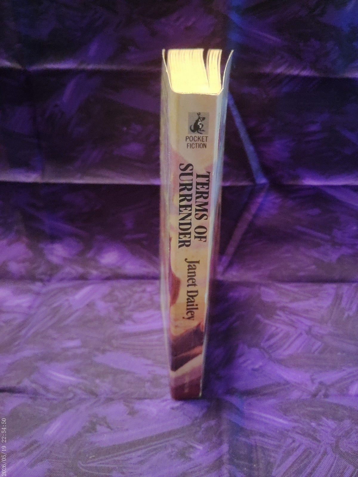 Terms of Surrender by Janet Dailey — spine